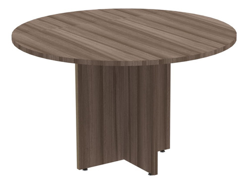 Mesa Reunião Redonda Mrr1100p25pp Walnut Fb