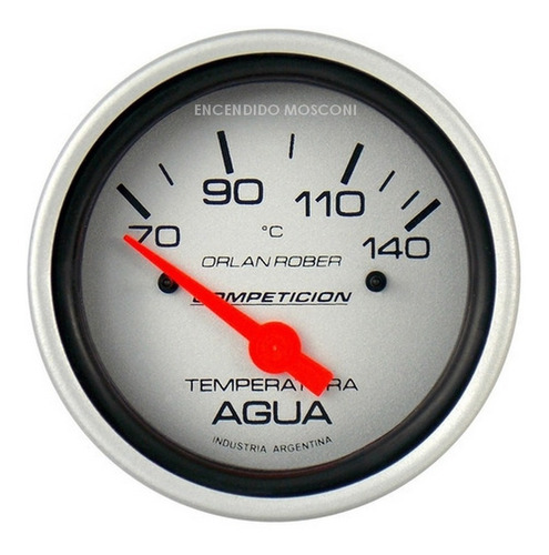 Reloj Orlan Rober Línea Competición Temperatura De Agua 60mm