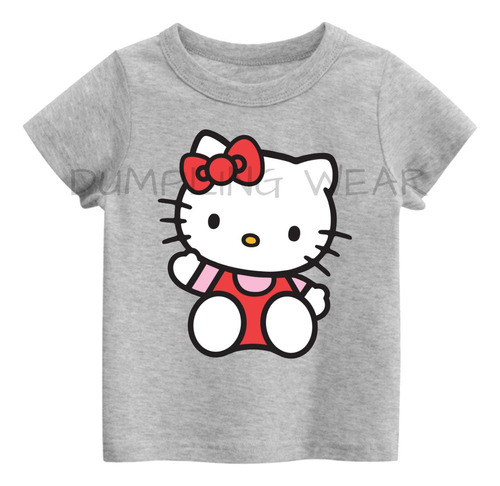 Remera Hello Kitty Nene Nena Infantil Algodón