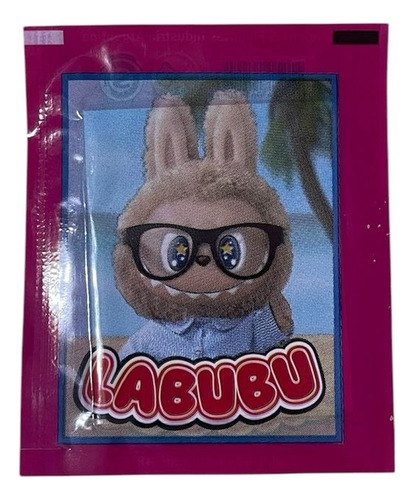 Figuritas Labubu 2025 X 50 Sobres. Rey Labubu Sticker Design
