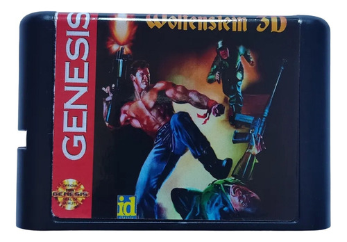 Wolfenstein 3d Fps Tiro Primeira Pessoa Mega Drive Genesis