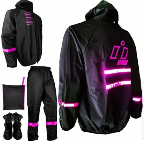 Impermeable Siliconado Para Motociclista