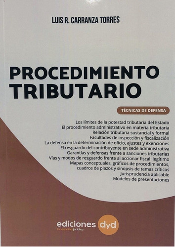 Procedimiento Tributario - Carranza Torres Luis