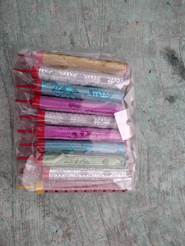 100 Velas Pasteleras 12cmflama Blanca Pastel Felizcumpleaños