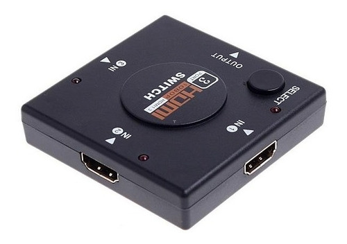 Adaptador Switch Hub 3 En 1 Hdmi Ideal Canalera Consola Dvd