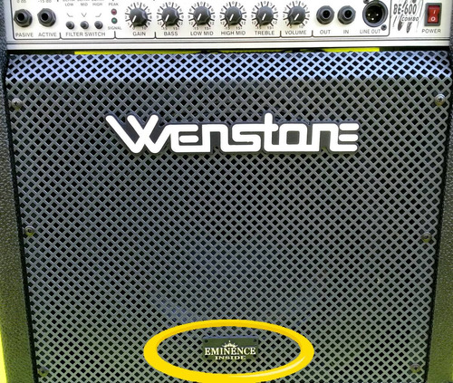 Amplificador De Bajo Con Parlante Eminence Wenstone Be-600 E