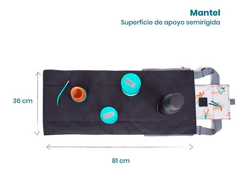 Imagen 6 de 10 de Bolso Matero Desplegable Diseño Coral Chilly
