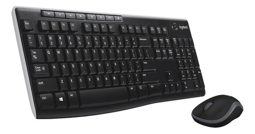 Kit De Teclado Y Mouse Inalámbrico Logitech Mk270