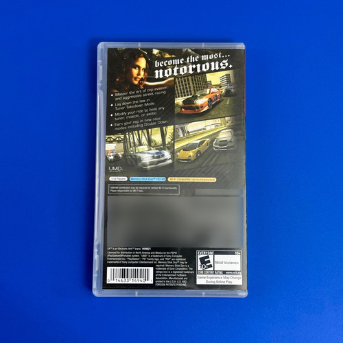 Need For Speed Most Wanted 5-1-0 Psp Playstation (Usado)