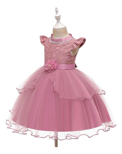 Vestido De Niña Para Fiesta Elegante Bautizo Pajesita Cumple