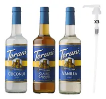 Comprar 3pack Jarabe Torani Sugar Free Con Bombas Dosificadora Rieke