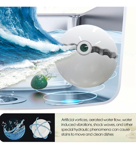 Mini Lavavajillas Portátil Usb Multifuncional 1200 Mah Cocin