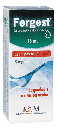 Lubricante Ocular Carboximetilcelulosa  Fergets