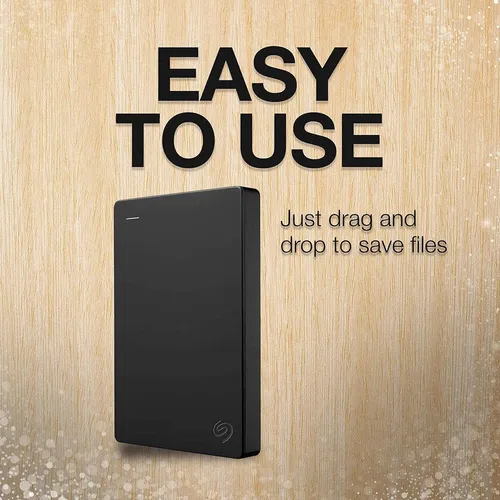 Unidad Portátil Seagate, 1tb, Disco Duro Externo, Negro, Par