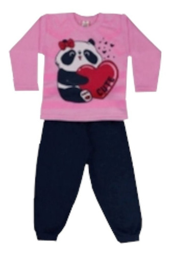 Kit 5 Conjunto Moletom Infantil Menina-menino Atacado 1/2/3