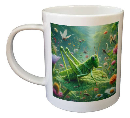 Taza Plastico Grillos Cantan, Saltan Y Traen Suerte C1