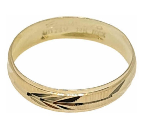 Argolla Matrimonial Oro 14k 4mm