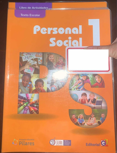 Libro Personal Social 1 Primer Grado - Proyecto Pilares