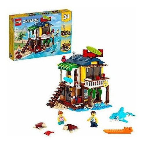 Lego Creator 3 En 1 Surfer Beach House 31118 Kit De Construc