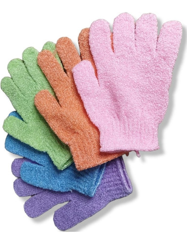 Guantes Exfoliante Para Spa Corporal/facial X 5 Surtidos