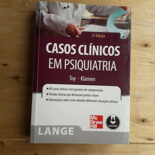 Fretegrátis Livro Casos Clínicos Em Psiquiatria 3ed Toy Klam