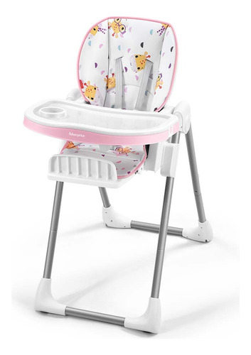 Cadeira Alta De Alimentação Chefs Chair Bb314 Multikids Baby Cor Rosa Liso