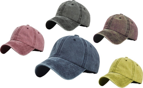 Imagen 2 de 4 de Gorra Vintage Lisa Gastada Importada Varios Colores