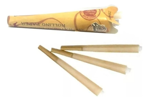 Cono Papel Natural X6 Blunt Rey 1 1/4  Pack X10 Unidades