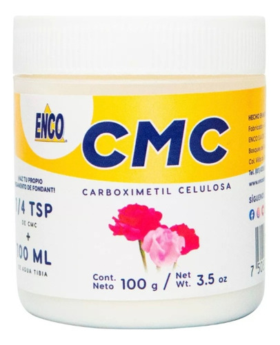  Cmc Carboximetil Celulosa 100 Gr