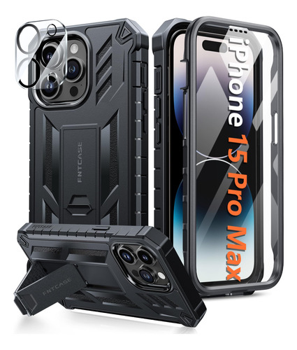 Fntcase Funda Para  Phone 15-pro-max: Funda Resistente De G