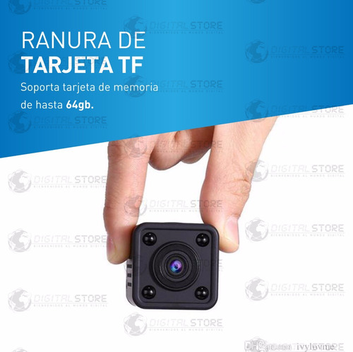 Camara Espia Wifi Celular Inalambrica Seguridad Full Hd Mini