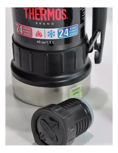 Termo Thermos 1,2 Litros Acero Inoxidable Work Bottle Camping Ml Full