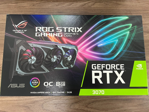 Placa De Vídeo Nvidia Asus Rog Strix Rtx 3070 8gb - Sem Lhr