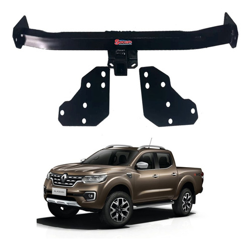 Enganche Reforzado Pesado Renault Alaskan + Puntera + Envio