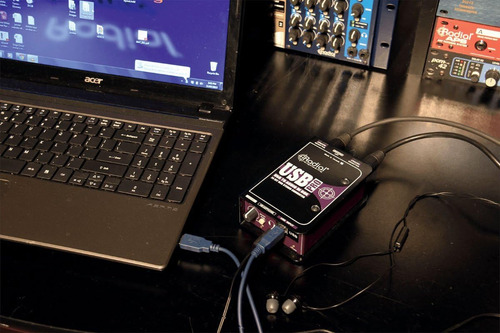 Radial Engineering Portátil Usb Estéreo Usb-pro Di