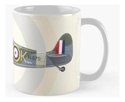 Taza Aviones Spitfire Supermarine Vb Calidad Premium