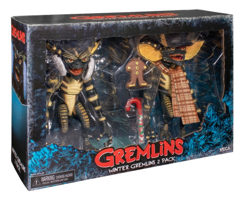 Neca: Gremlins - Cuento De Navidad 2 Piezas 7 Pulgadas Set 2