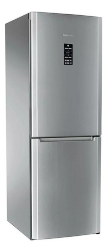 Heladera no frost Ariston ENBF 19122 FW (AG) acero inoxidable con freezer 486L 220V - 240V