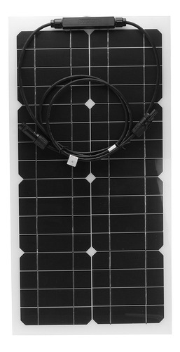 Panel Solar Impermeable De 100w Flexible Para Bote, Casa