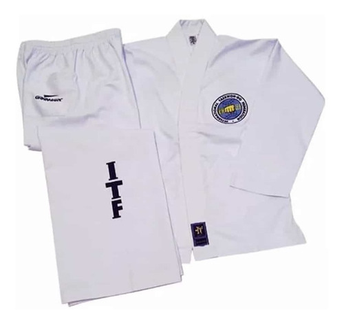 Imagen 2 de 7 de Traje Taekwondo Itf Wtf Dobok Kimono Artes Marciales T4