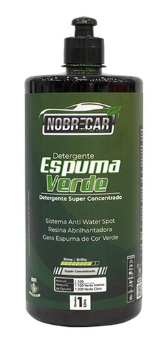 Espuma Verde 1l Nobre Car - Shampoo Automotivo