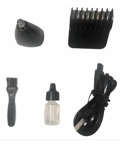 Maquina Afeitadora Recargable 3 En 1 Patillera Geemy Gm-595