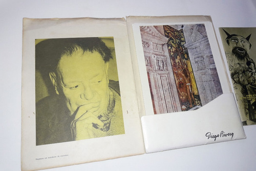 Diego Rivera / Los Frescos Del Genial Muralista - 1958 (Usado)