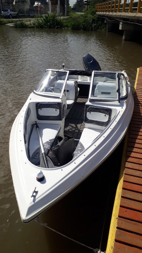 Lancha Con Yamaha 40hp 2t (80hs) Arranq Eléct Sin Power Trim