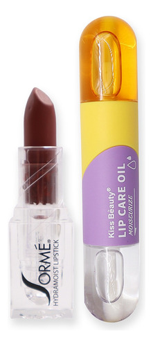 Labial Hidratante Sormé + Lipcare 2 En 1 Volumen Deja Vú