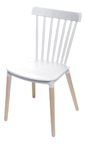 Cadeira Midi Sala De Jantar Cozinha Quarto Escritório Branco