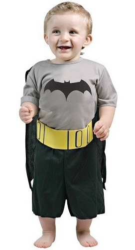 Disfraz De Batman Clasico Para Bebe Original Con Licencia