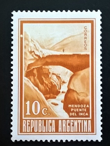 Argentina, Sello Gj 1527 Huecog Error Punto 1972 Mint L12408