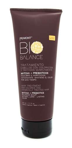 Primont Bio Balance Tratamiento Vegano Pelo Teñido X 220ml