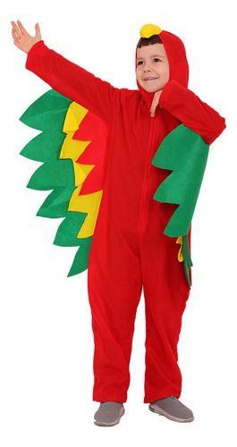 Halloween Niños Divertido Animal Guacamayo Cosplay Disfraz